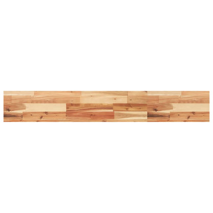 vidaXL Floating Shelf 160x20x4 cm Oil Finished Solid Wood Acacia 2