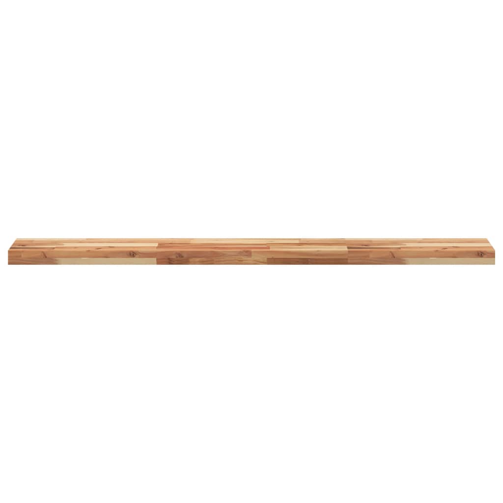 vidaXL Floating Shelf 160x20x4 cm Oil Finished Solid Wood Acacia 4