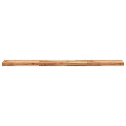 vidaXL Floating Shelf 160x20x4 cm Oil Finished Solid Wood Acacia 4