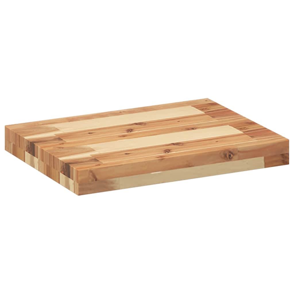 vidaXL Floating Shelves 2 pcs 40x30x4 cm Oil Finished Solid Wood Acacia 3