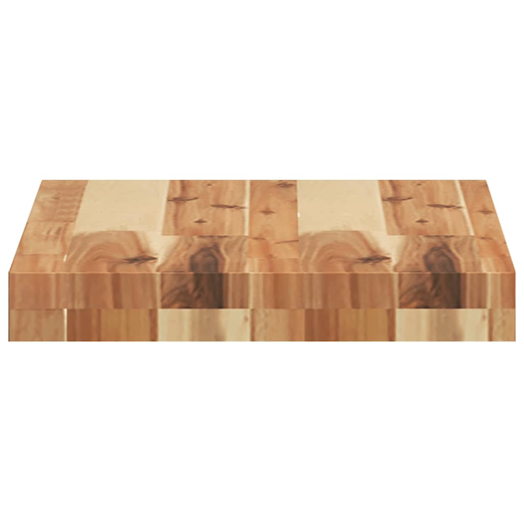 vidaXL Floating Shelves 2 pcs 40x30x4 cm Oil Finished Solid Wood Acacia 5