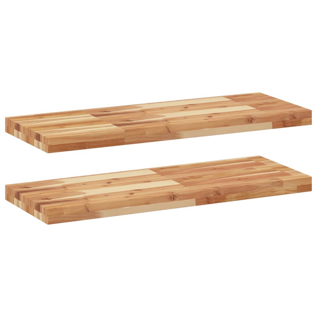 Floating Shelves Oil finished Height 4 cm Depth 30 cm 2 80 cm