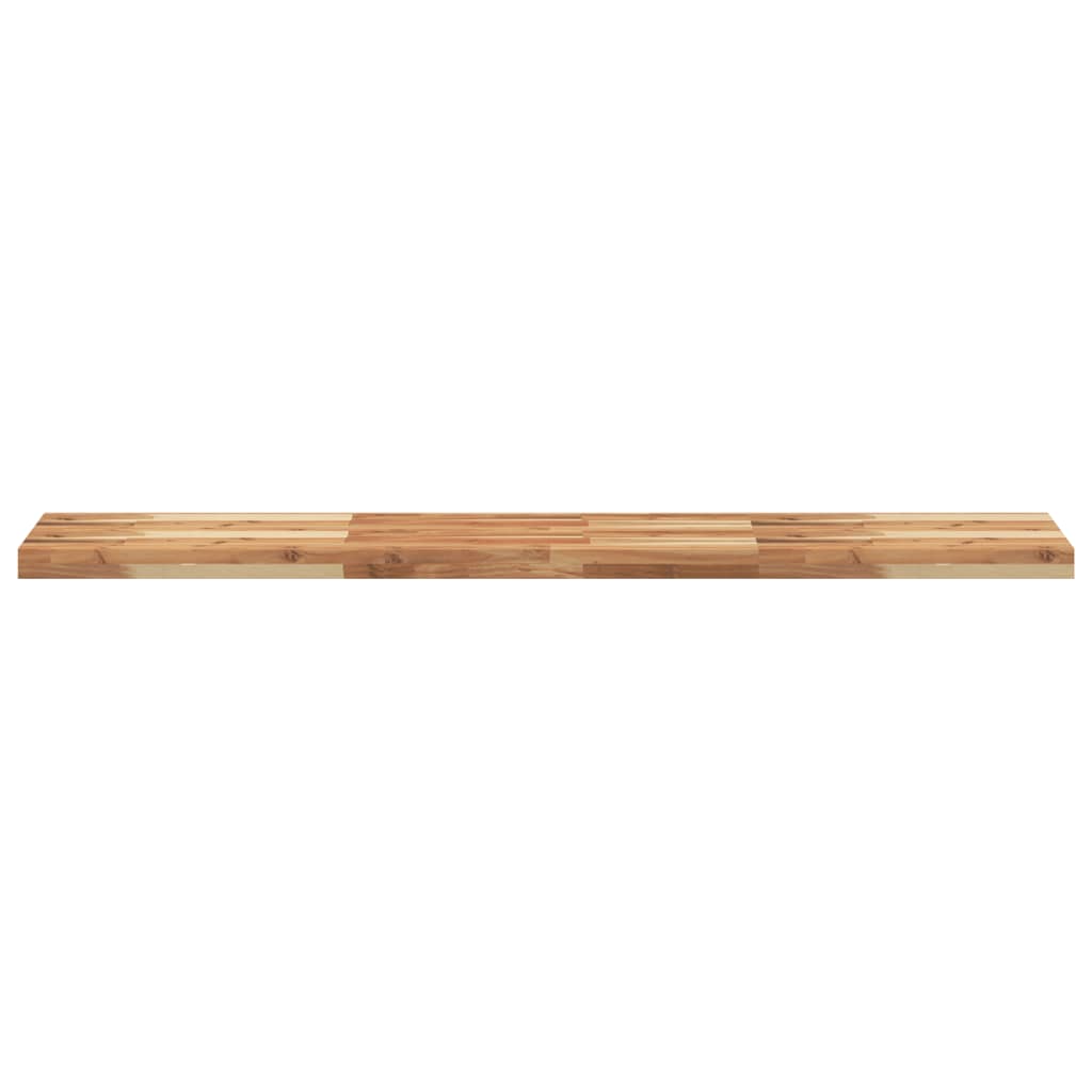 vidaXL Floating Shelf 120x30x4 cm Oil Finished Solid Wood Acacia 4