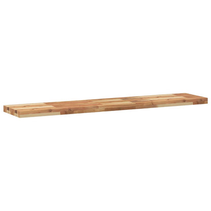 vidaXL Floating Shelf 120x30x4 cm Oil Finished Solid Wood Acacia 6