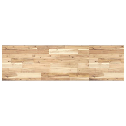 vidaXL Bathroom Vanity Top Untreated 120x40x2 cm Solid Wood Acacia 1