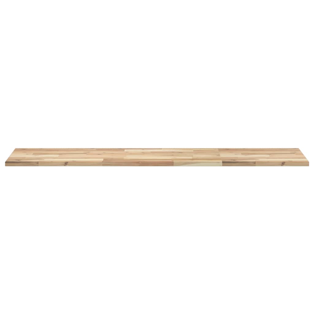vidaXL Bathroom Vanity Top Untreated 120x40x2 cm Solid Wood Acacia 3