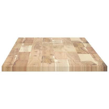 vidaXL Bathroom Vanity Top Untreated 120x40x2 cm Solid Wood Acacia 5