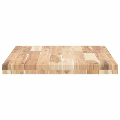 vidaXL Bathroom Vanity Top Untreated 60x50x4 cm Solid Wood Acacia 5