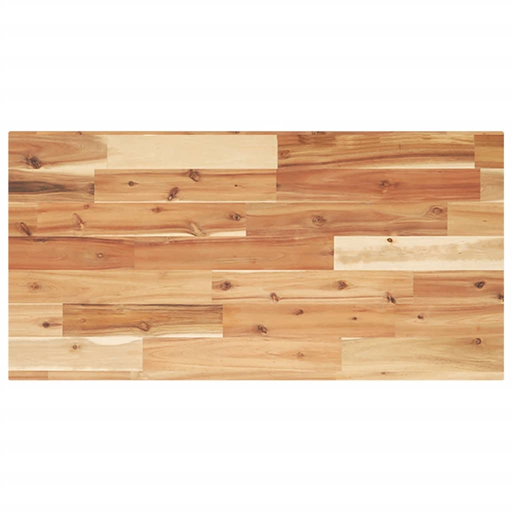 Bathroom Vanity Top Solid Wood Acacia Oil finished Height 2 cm 120 cm 40 cm