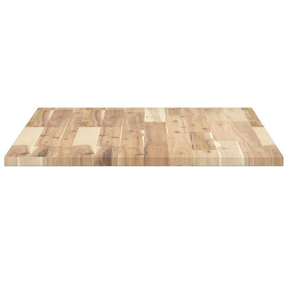 vidaXL Desk Top Untreated 100x60x2 cm Solid Wood Acacia 6