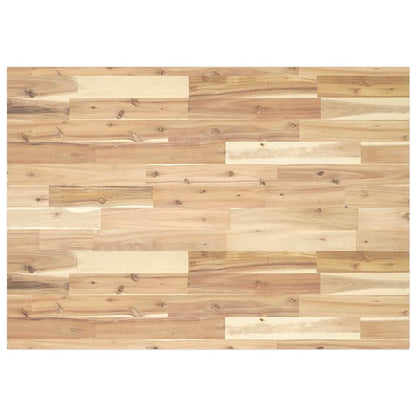 vidaXL Desk Top Untreated 100x70x2 cm Solid Wood Acacia 1