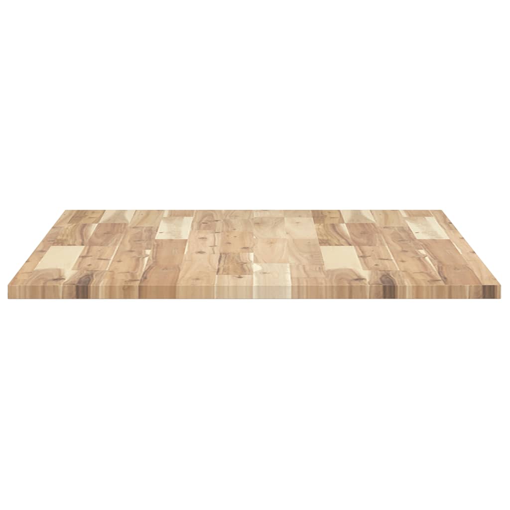 vidaXL Desk Top Untreated 100x70x2 cm Solid Wood Acacia 6