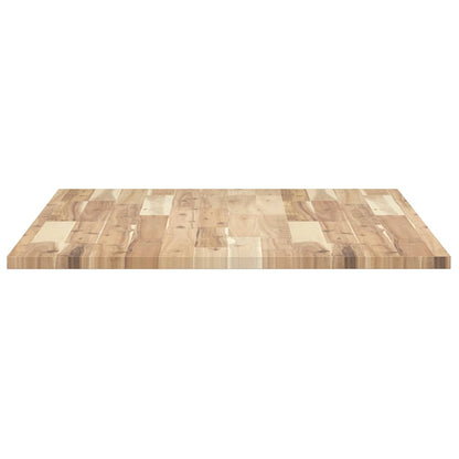 vidaXL Desk Top Untreated 100x70x2 cm Solid Wood Acacia 6