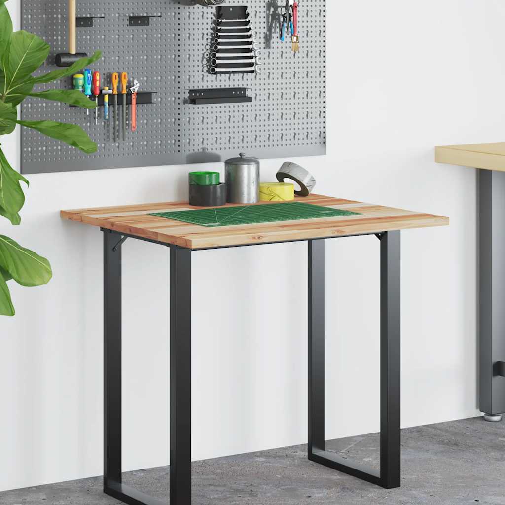 vidaXL Desk Top Oil Finished 100x60x2 cm Solid Wood Acacia 3