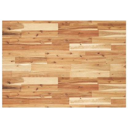 Desk Top Solid Wood Acacia Oil finished Height 2 cm 80 cm 70 cm