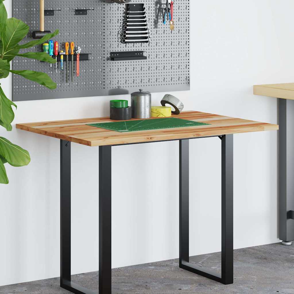 Desk Top Solid Wood Acacia Oil finished Height 2 cm 80 cm 70 cm