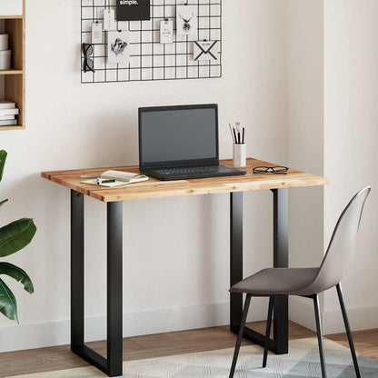 Desk Top Solid Wood Acacia Oil finished Height 2 cm 100 cm 70 cm