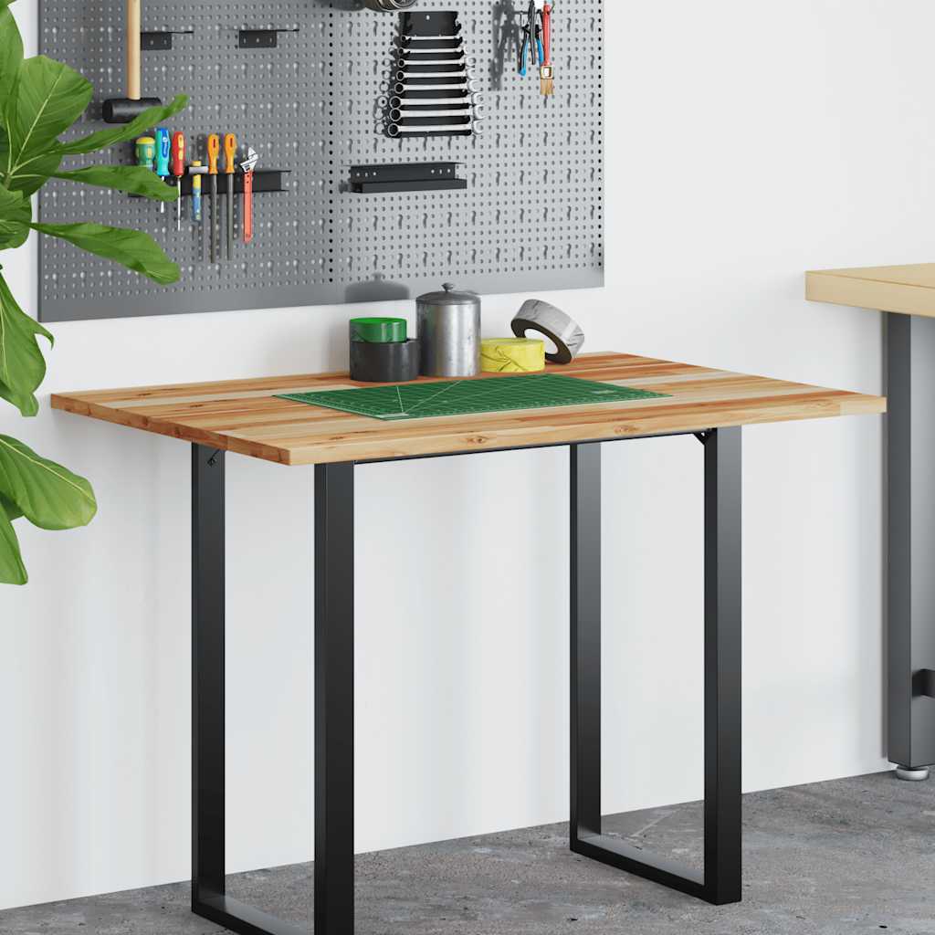 Desk Top Solid Wood Acacia Oil finished Height 2 cm 100 cm 70 cm
