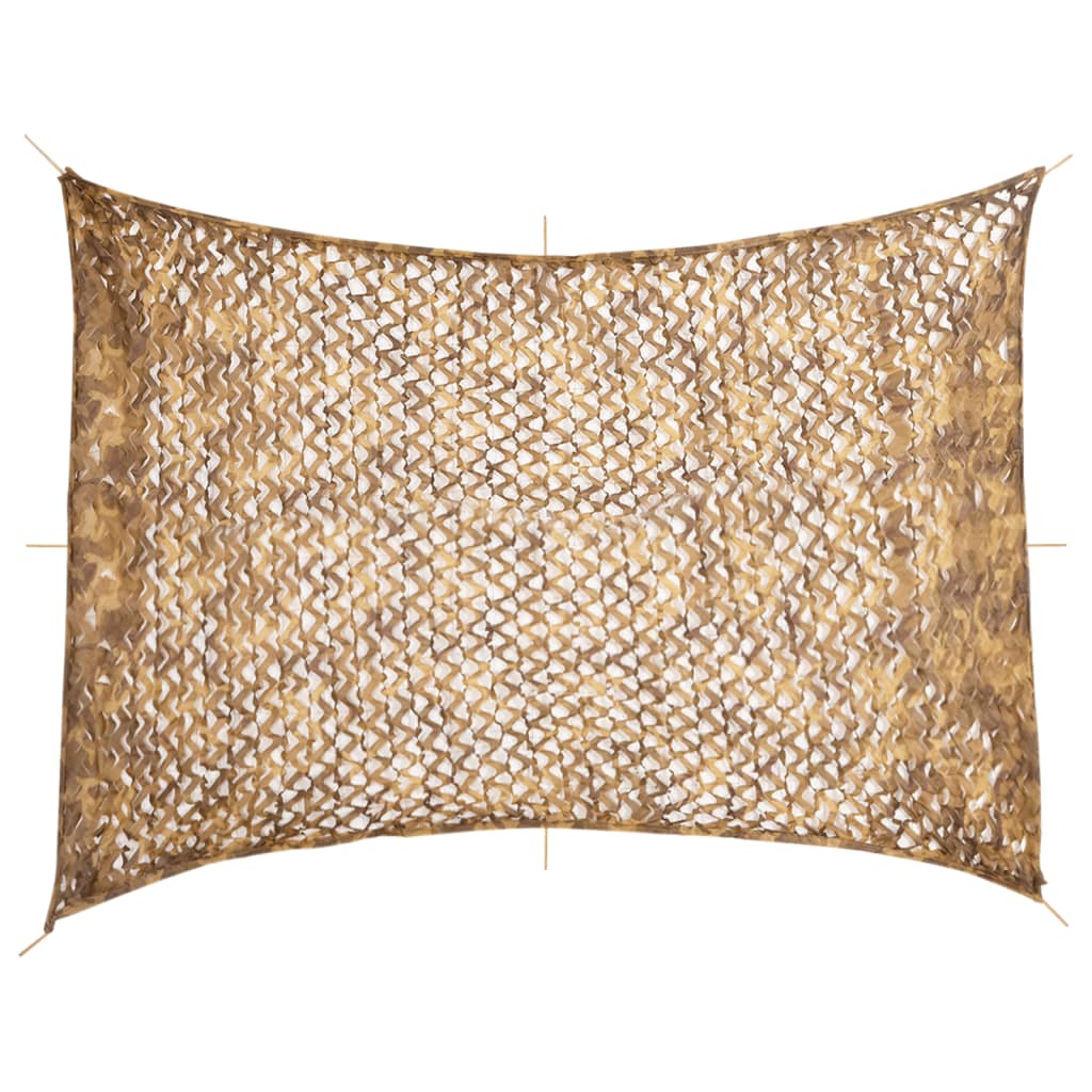 vidaXL Camouflage Net with Storage Bag 516x400 cm Sand 1