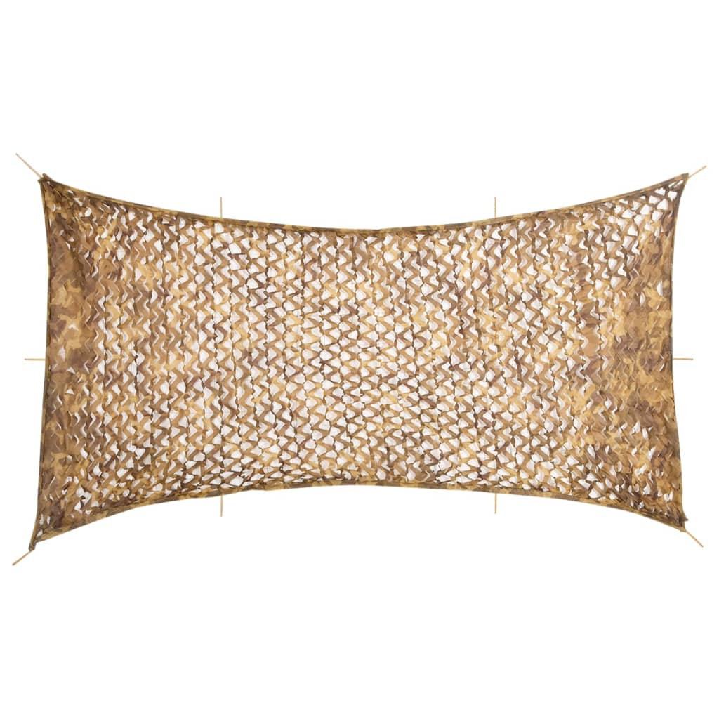 vidaXL Camouflage Net with Storage Bag 708x423 cm Sand 1