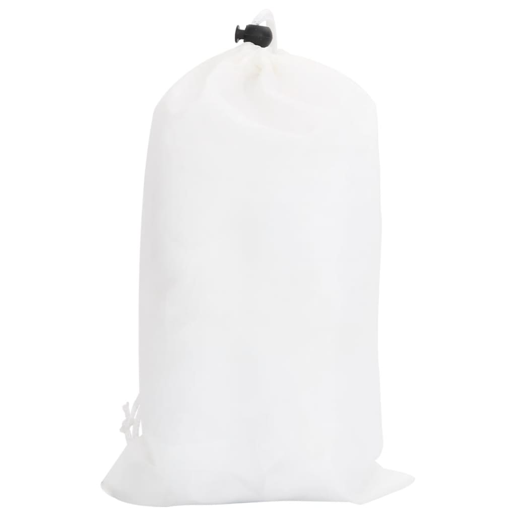 vidaXL Camouflage Net with Storage Bag 410x285 cm White 4
