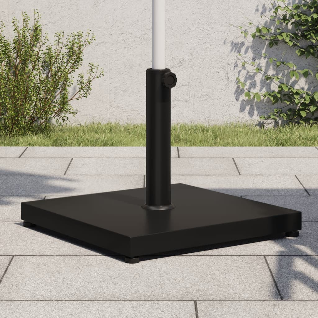 vidaXL Parasol Base for Ø32/38/48 mm Poles 18 kg Square 1