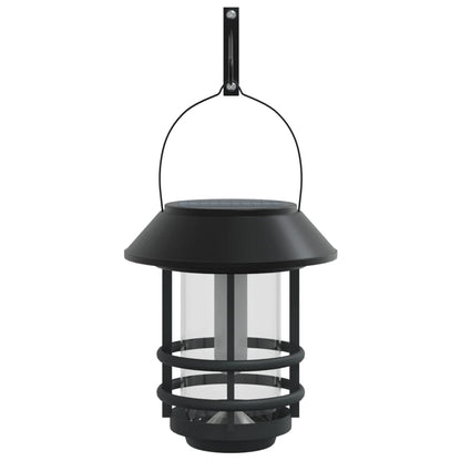 vidaXL Solar Outdoor Wall Lanterns 4 pcs Warm White Flickering Flame 3