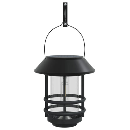 vidaXL Solar Outdoor Wall Lanterns 4 pcs White 3