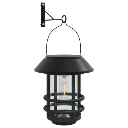 vidaXL Solar Outdoor Wall Lanterns 4 pcs White 4