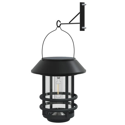 vidaXL Solar Outdoor Wall Lanterns 4 pcs White 6