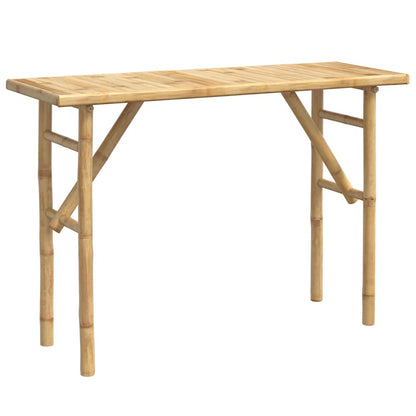 vidaXL Console Table 115x39x75 cm Bamboo 2