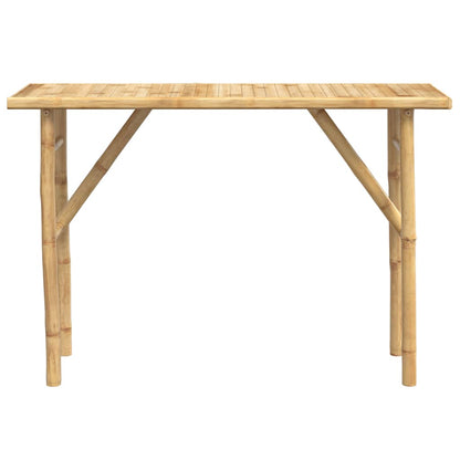 vidaXL Console Table 115x39x75 cm Bamboo 3