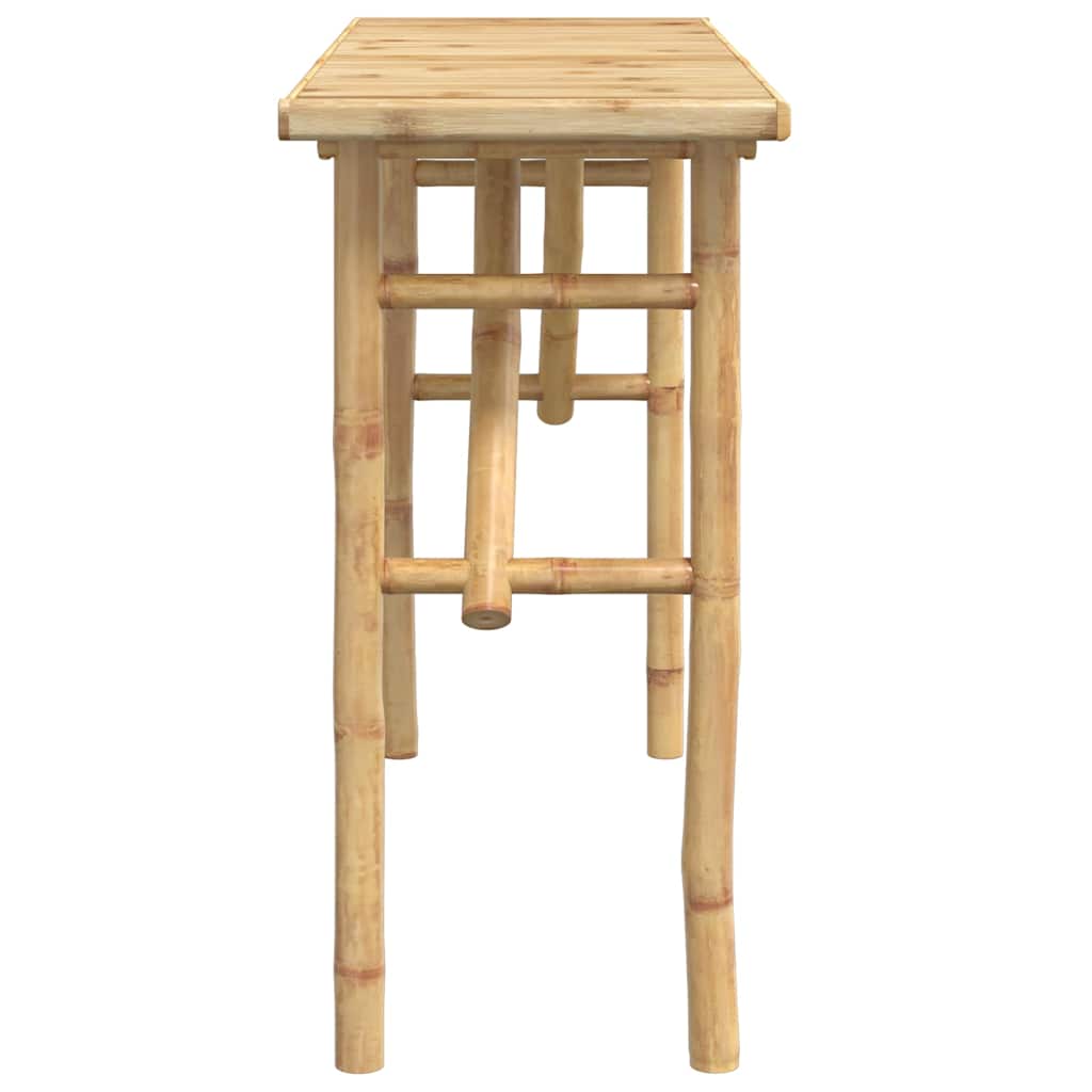 vidaXL Console Table 115x39x75 cm Bamboo 4