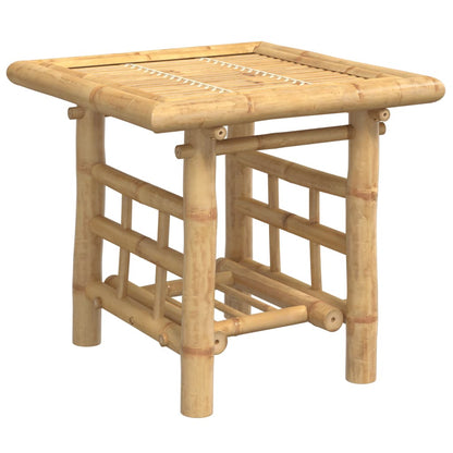 vidaXL Side Table 45x45x45 cm Bamboo 5
