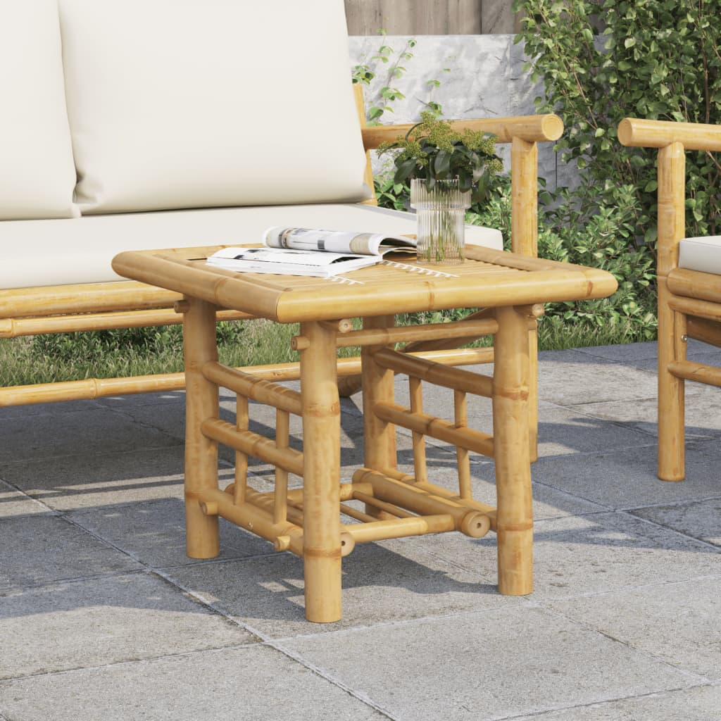 vidaXL Side Table 45x45x45 cm Bamboo 1