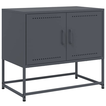 vidaXL TV Cabinet Anthracite 68.5x39x60.5 cm Steel 2