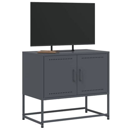 vidaXL TV Cabinet Anthracite 68.5x39x60.5 cm Steel 4