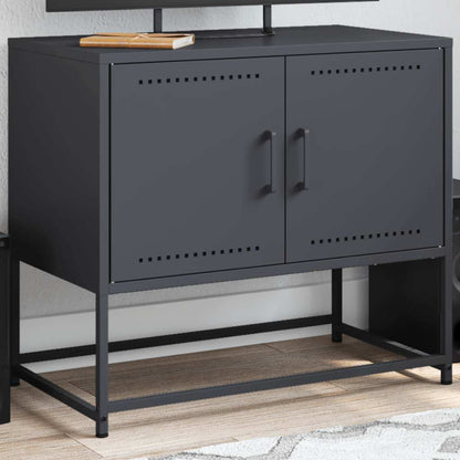 vidaXL TV Cabinet Anthracite 68.5x39x60.5 cm Steel 1