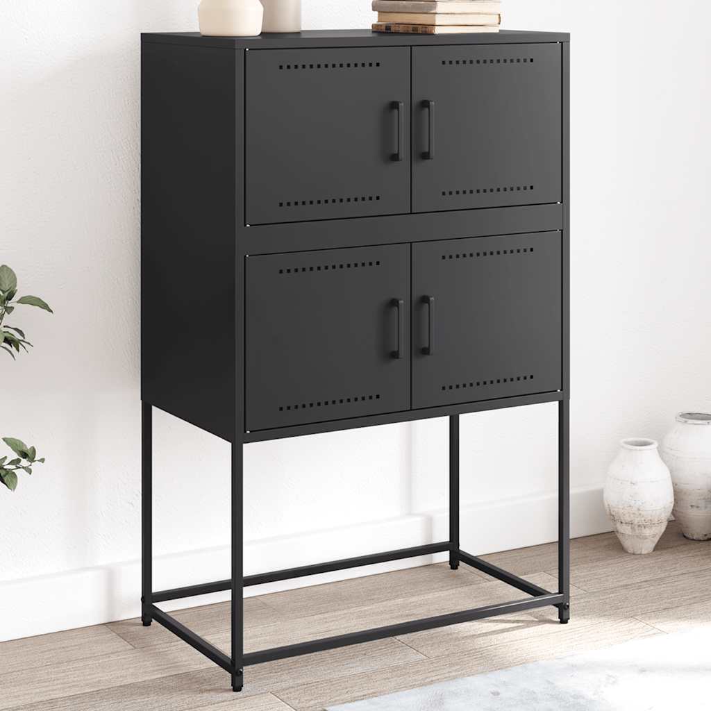 vidaXL Sideboard 68.5x38.5x107 cm Steel