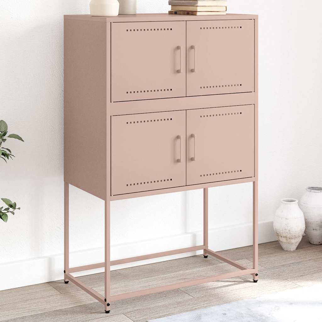 vidaXL Sideboard 68.5x38.5x107 cm Steel