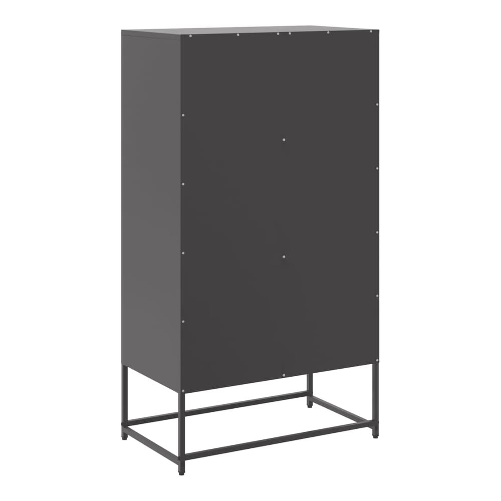 Sideboard 68,5x38,5x123,5 cm Steel Black