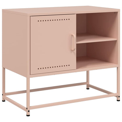 vidaXL TV Cabinet Pink 68x39x60.5 cm Steel 2