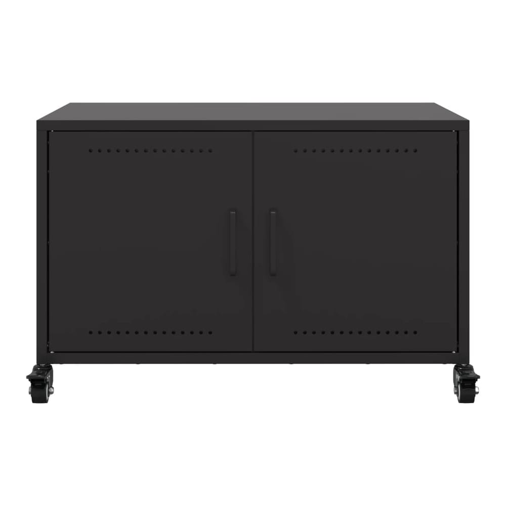 TV Cabinet 68x39x43,5 cm Steel Black