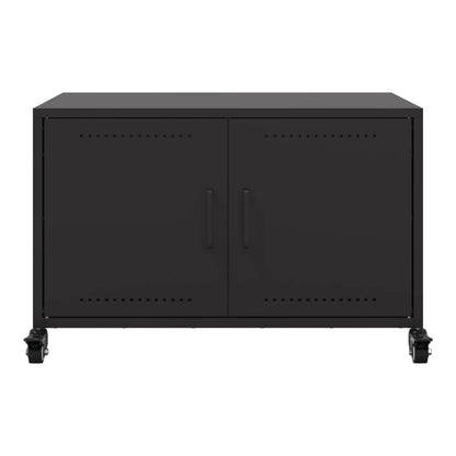TV Cabinet 68x39x43,5 cm Steel Black