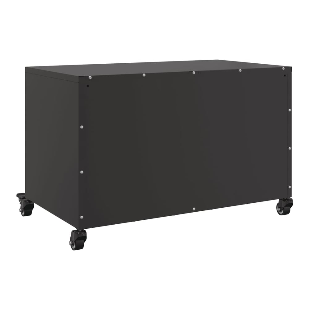 TV Cabinet 68x39x43,5 cm Steel Black