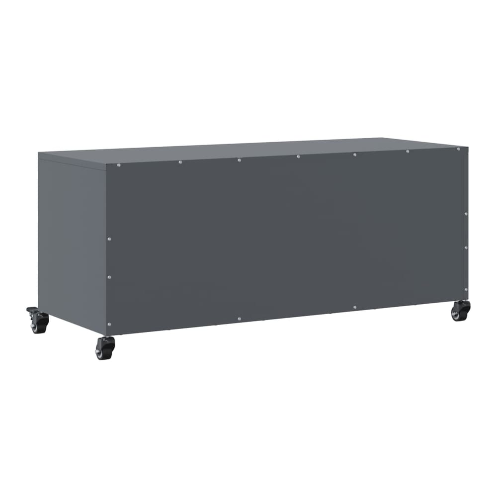 TV Cabinet 100,5x39x43,5 cm Steel Anthracite