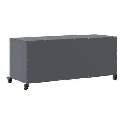 TV Cabinet 100,5x39x43,5 cm Steel Anthracite