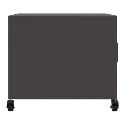 Coffee Table 68x50x43,5 cm Steel Black
