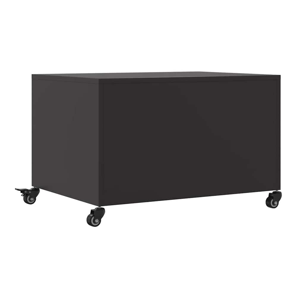 Coffee Table 68x50x43,5 cm Steel Black