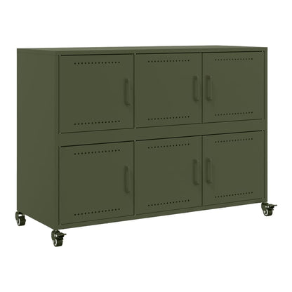 Sideboard 100,5x39x72 cm Steel Green